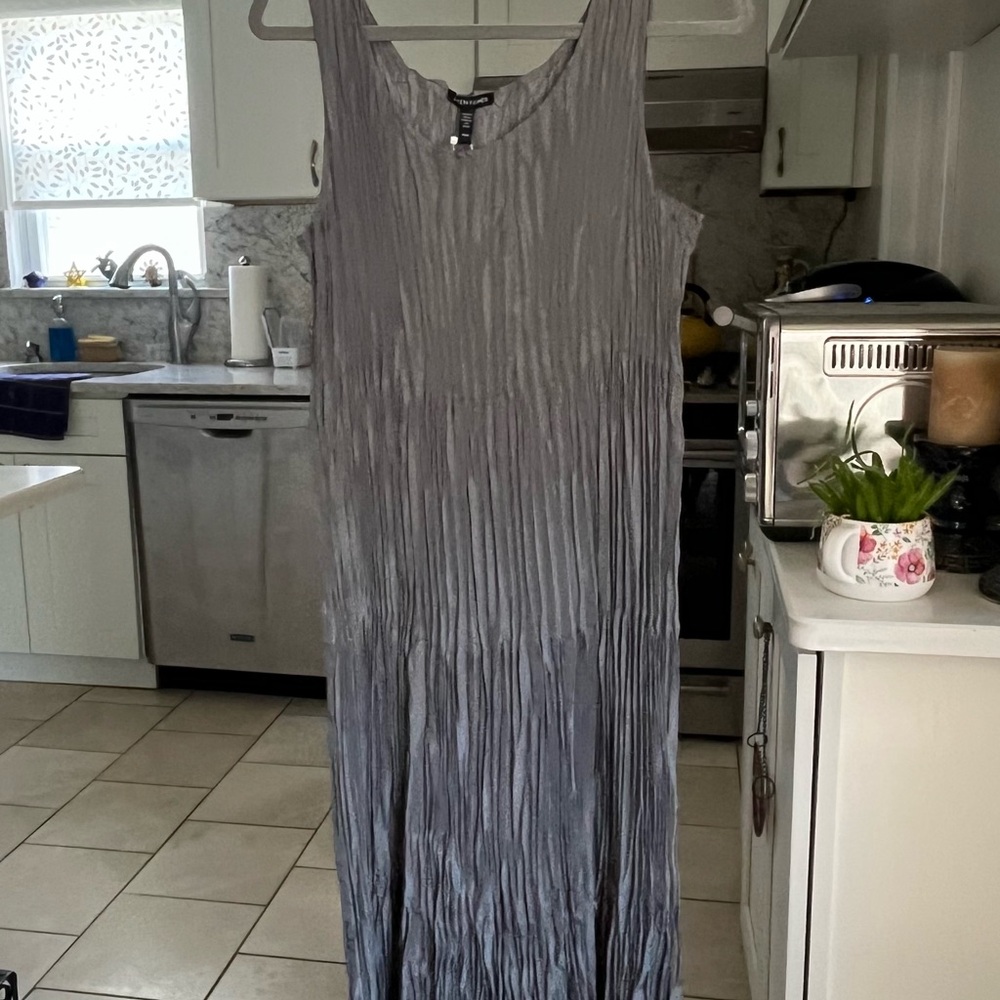 Eileen Fisher Gray Maxi Dress